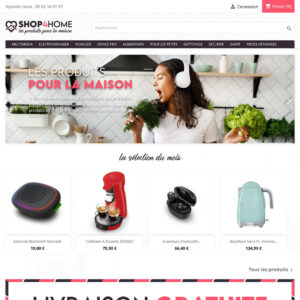 Site Internet marchand Shop4home